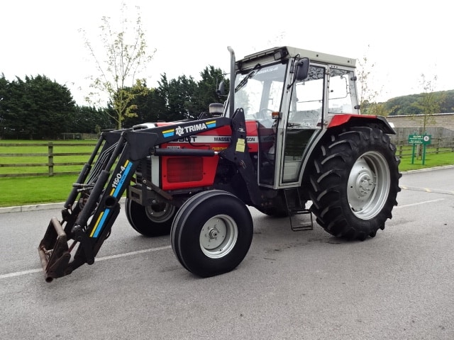 Massey Ferguson 390t Cw Trima 1190 4 Loader Gm Stephenson Ltd 0450