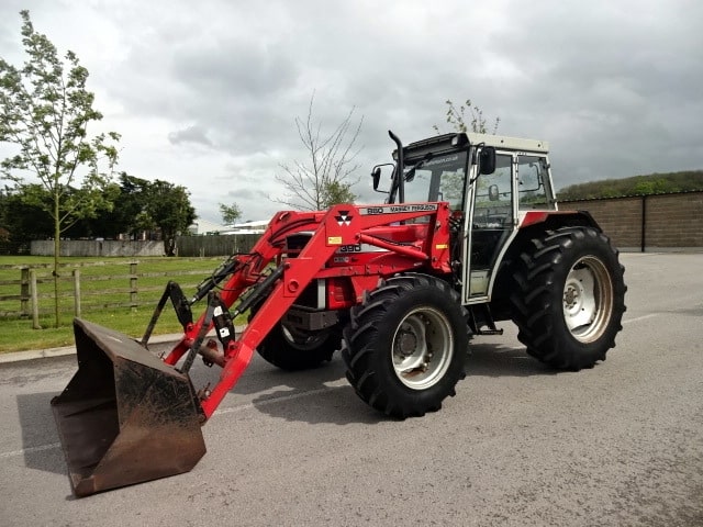 MASSEY FERGUSON 390 4WD C/W MF 880 FRONT LOADER