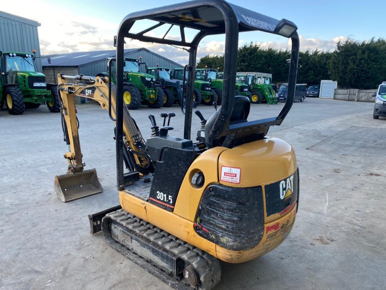 CAT 301.5 MINI EXCAVATOR - G.M. Stephenson Ltd