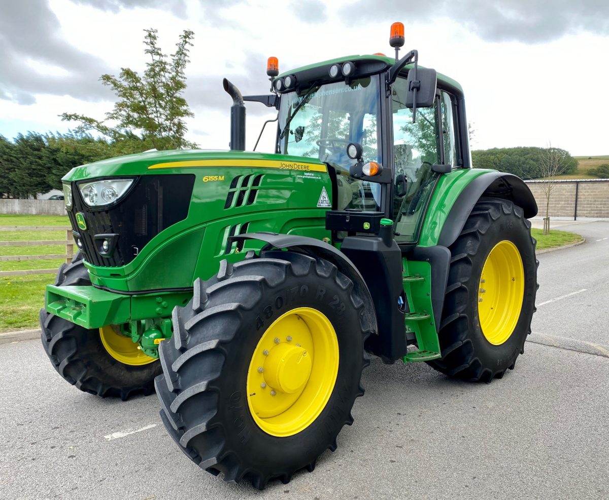 John Deere 6155m Only 921 Hours Video Inside Gm Stephenson Ltd 6710