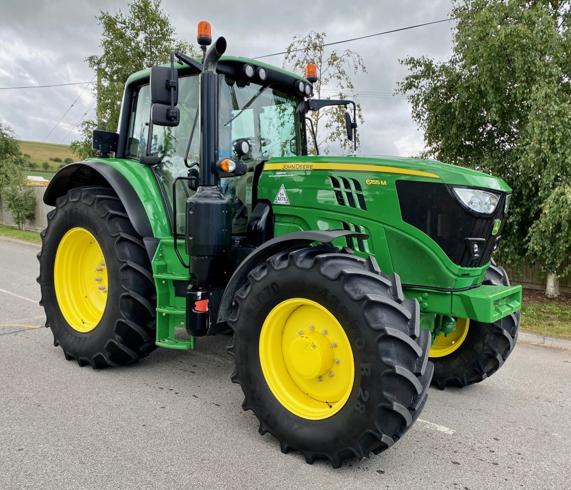 John Deere 6155m Only 921 Hours Video Inside Gm Stephenson Ltd 3300