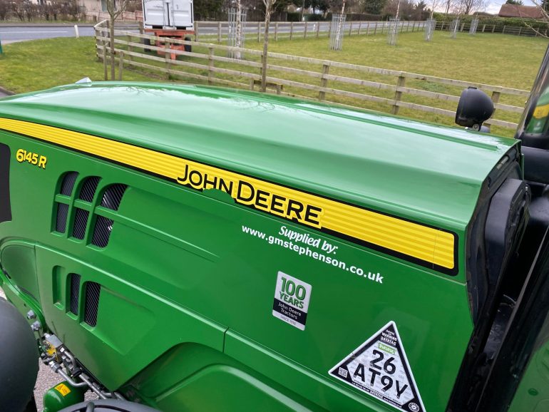 Aufkleber John Deere-Logo passend für JOHN DEERE 6145R