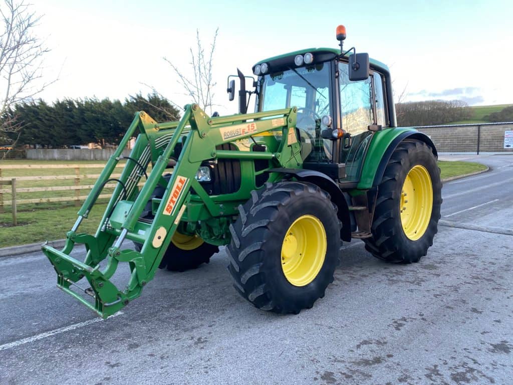 John Deere 6430 Premium Cw Stoll F15 Front Loader Video Inside Gm Stephenson Ltd 1469