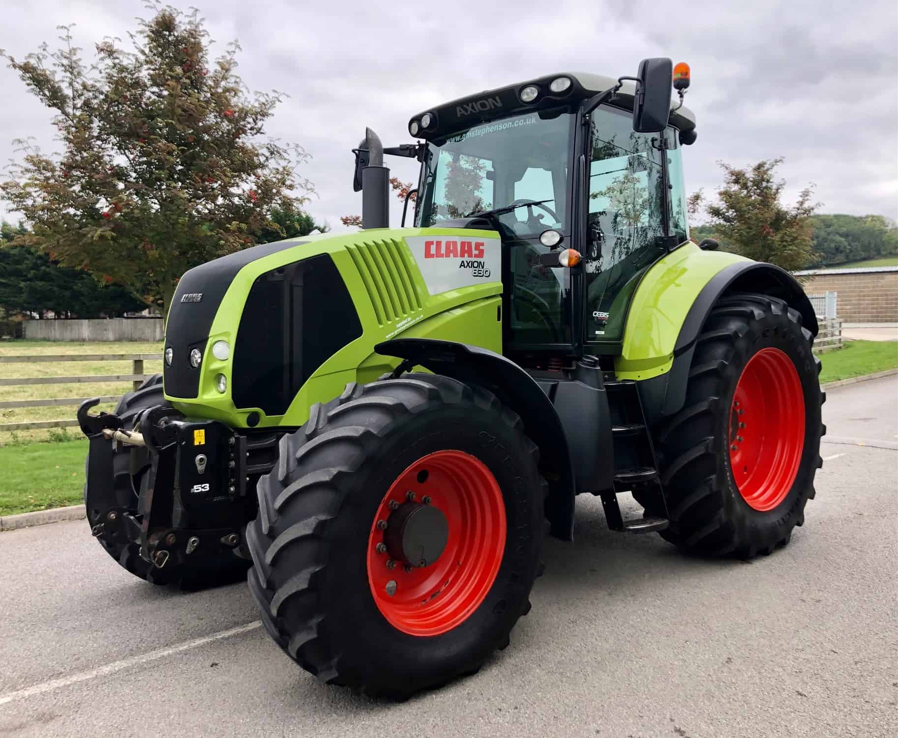 Claas Axion 830 Full Walk Around Video Gm Stephenson Ltd 5850